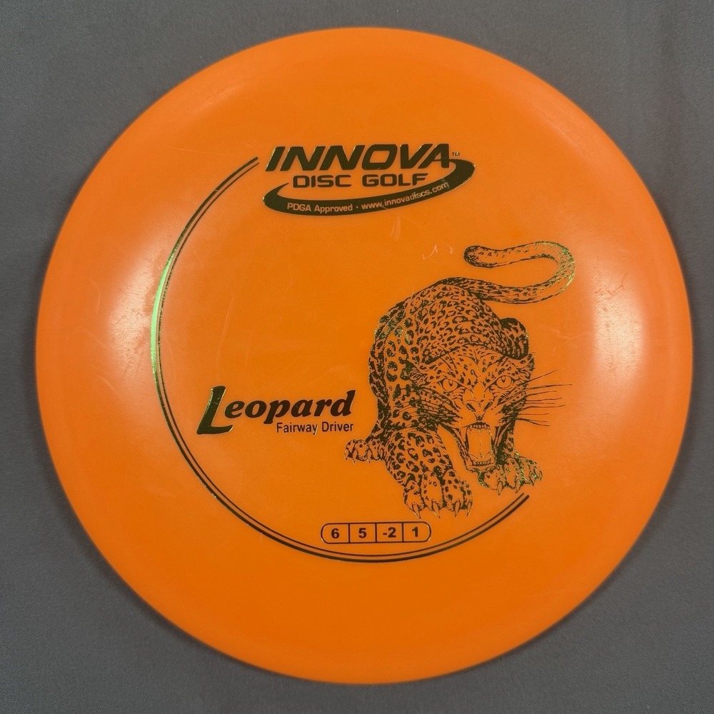 INNOVA Disc Golf LEOPARD‎ 149 Fairway Driver Lightly Used Frisbee Golf 6|5|-2|1